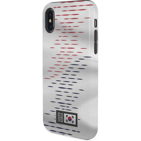 South Korea Soccer Flag iPhone XS Pro Case